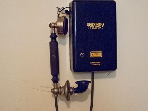 Early technical innovations in Hallwyl Museum