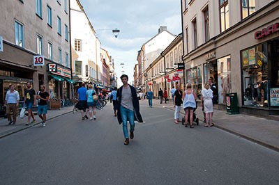 Trendiga Södermalm utanför hotelldörren