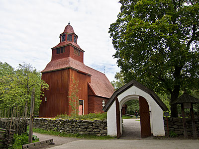 Seglora kyrka på Skansen