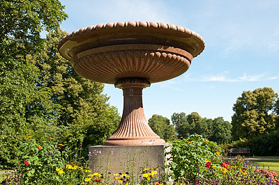 Porfyrvasen vid Rosendals slott i Stockholm