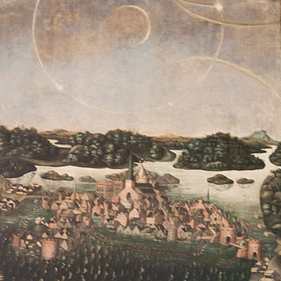 Vädersolstavlan i Storkyrkan
