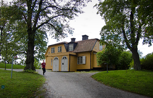 Waldemarsudde - gula huset